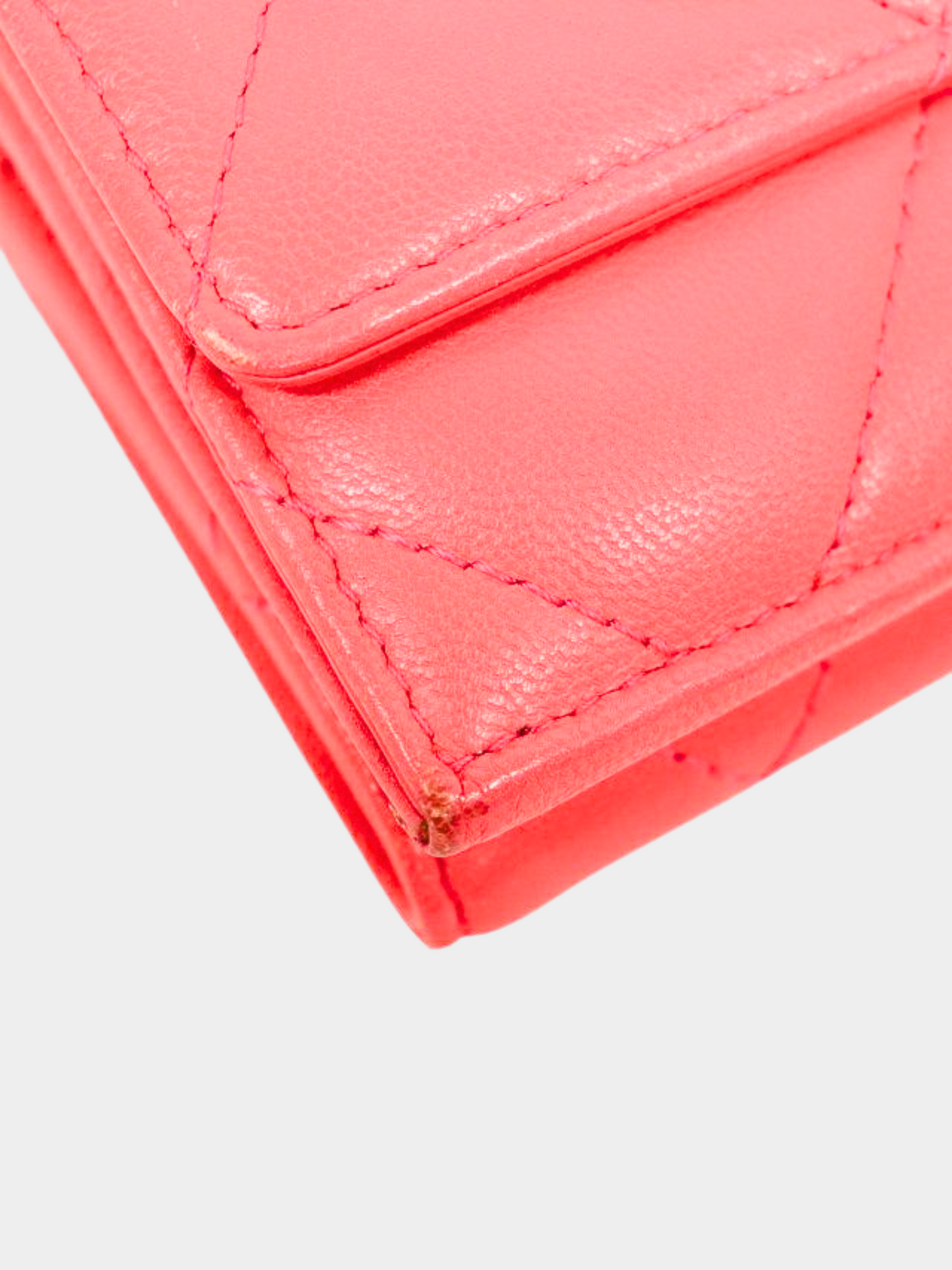 Chanel 2021 Red CC Wallet