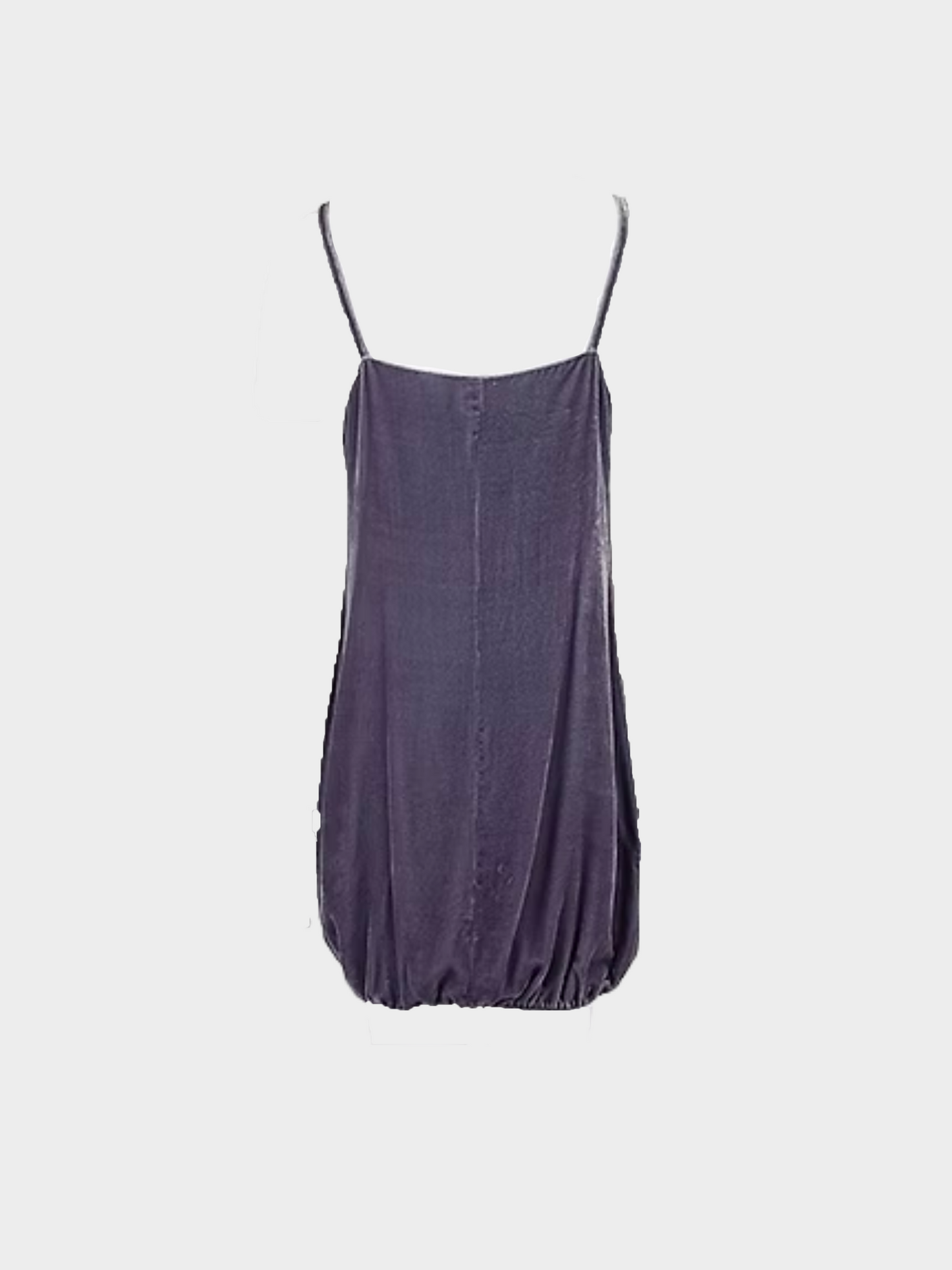 Miu Miu FW 1998 Lilac Velvet Babydoll Dress