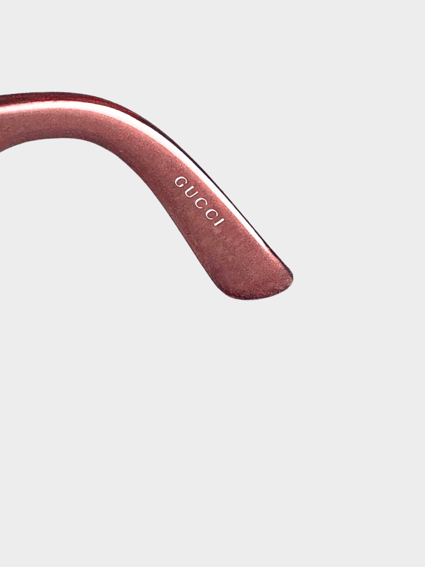 Gucci 2000s Brown GG 2969/S Bamboo Horsebit Sunglasses