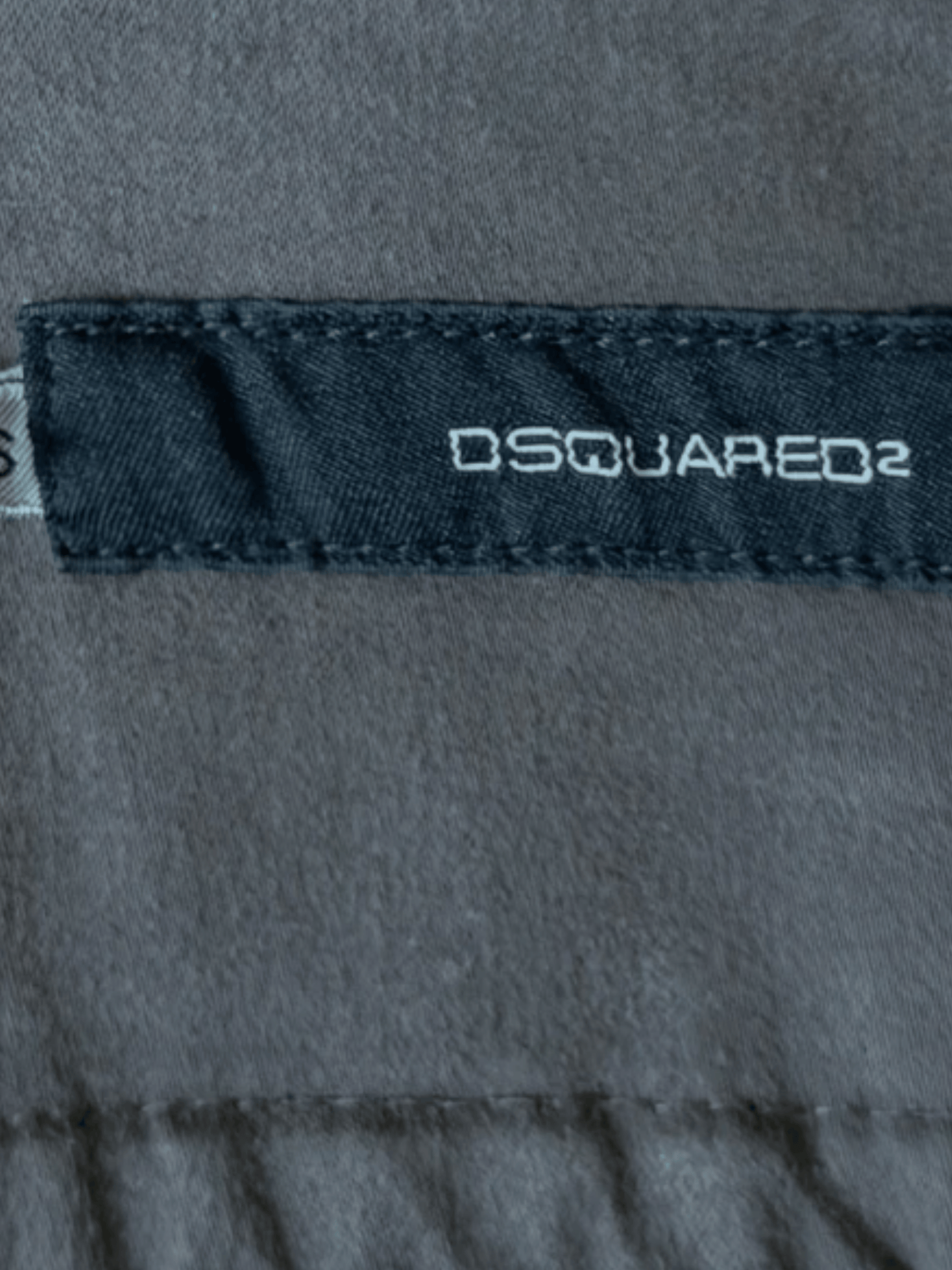Dsquared2 FW 2003 Brown Leather Strap Top
