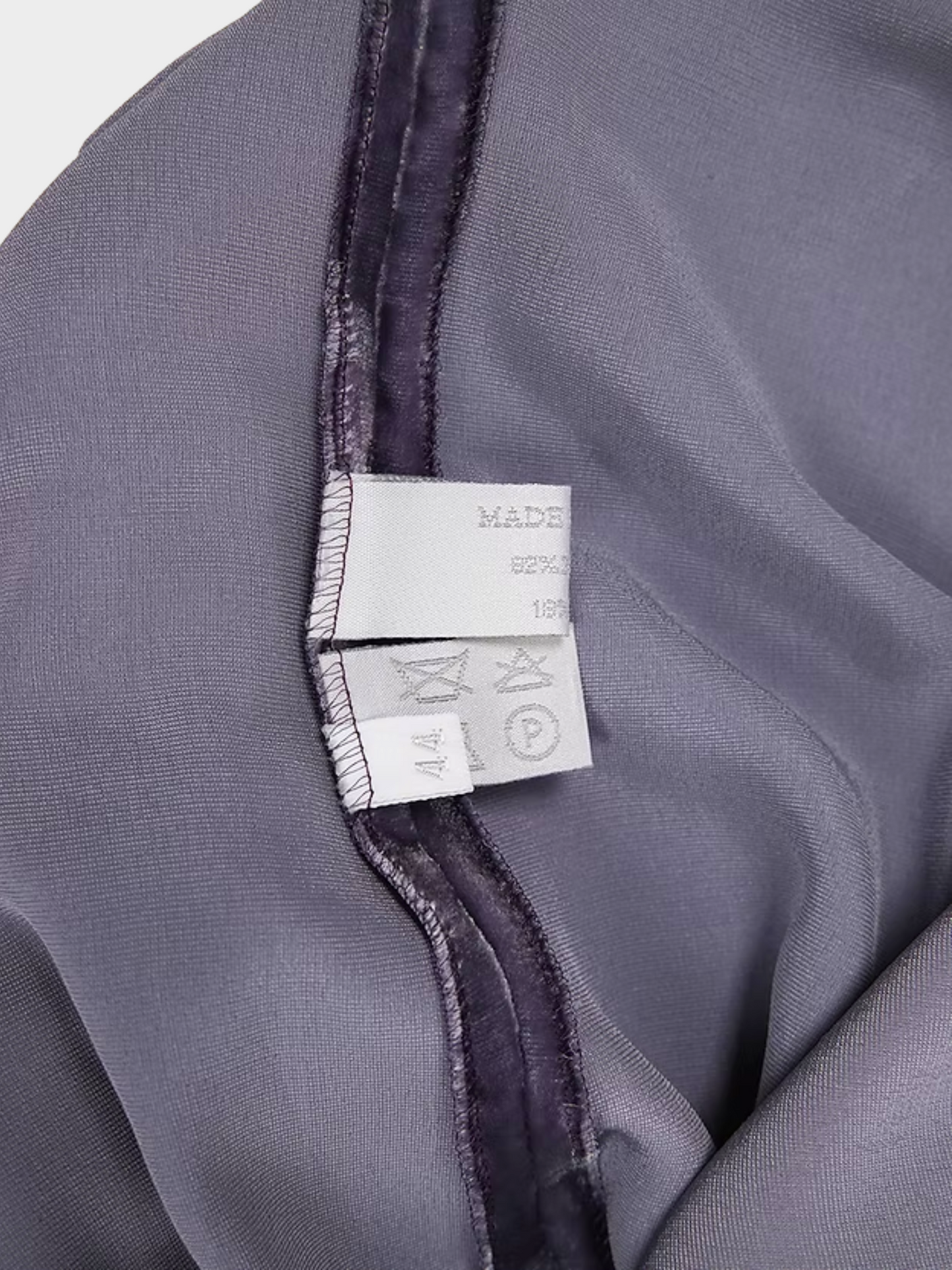Miu Miu FW 1998 Lilac Velvet Babydoll Dress