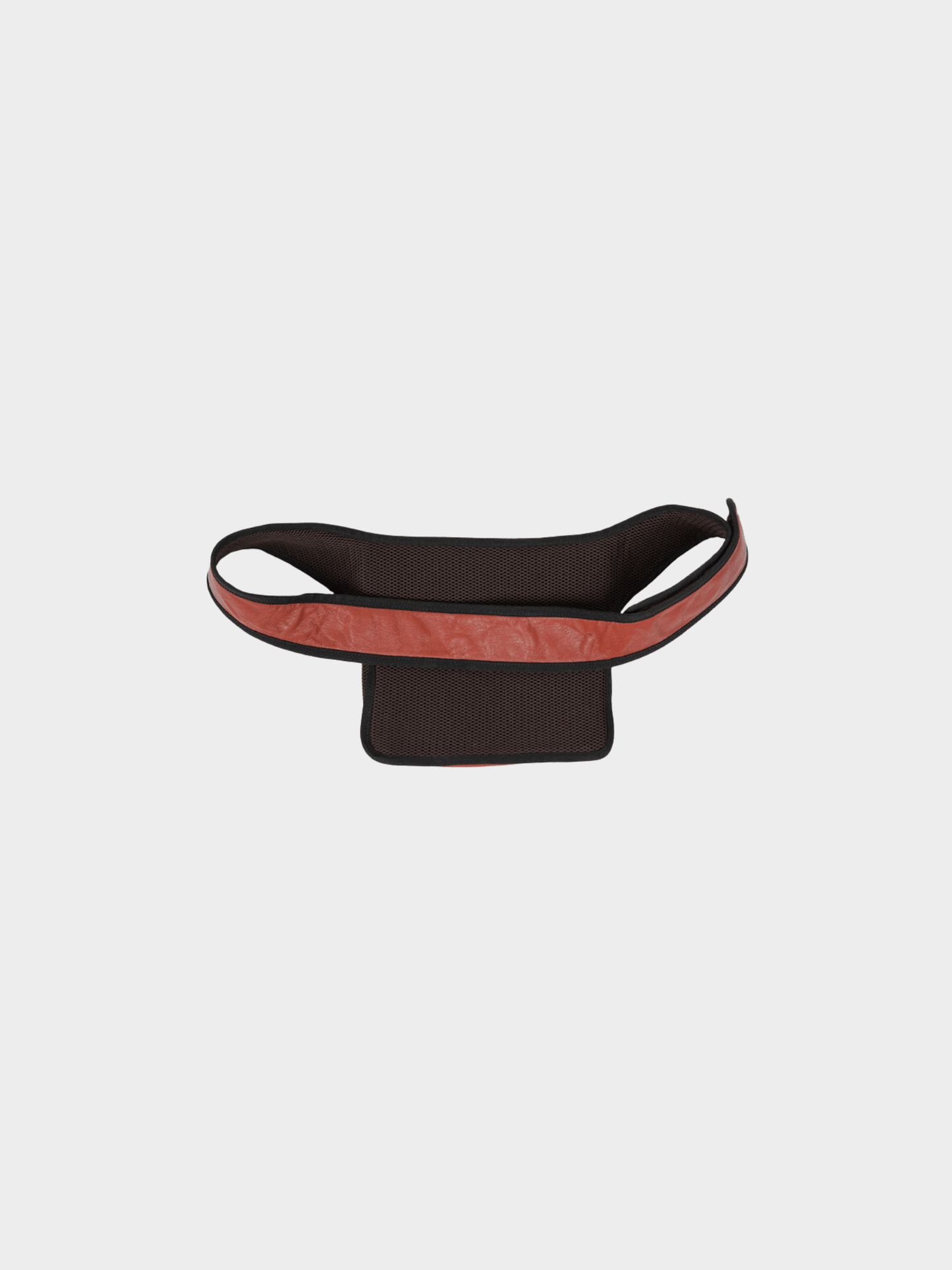 Miu Miu FW 1999 Orange Leather Waist Bag