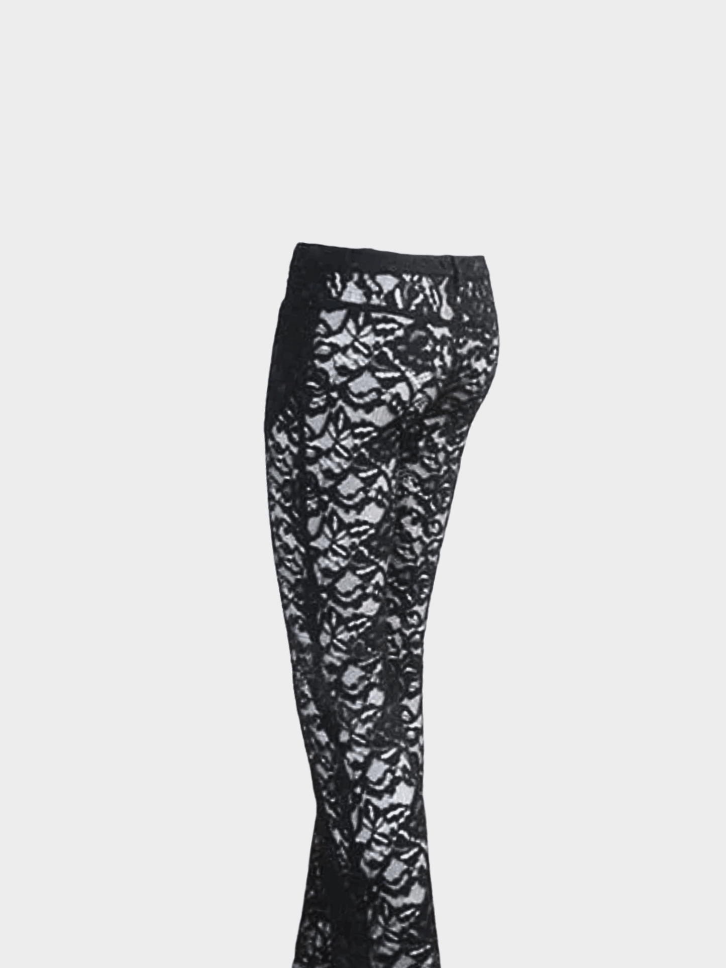 Alexander McQueen SS 1999 Black Lace Trousers
