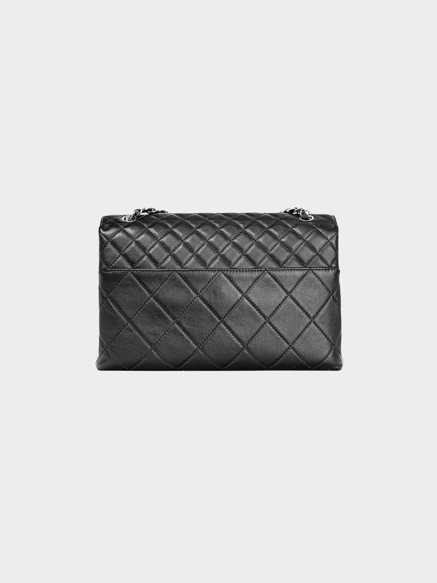 Chanel Cruise 2012 In the Business Flap Noir Leather Quilted Shoulder Bag