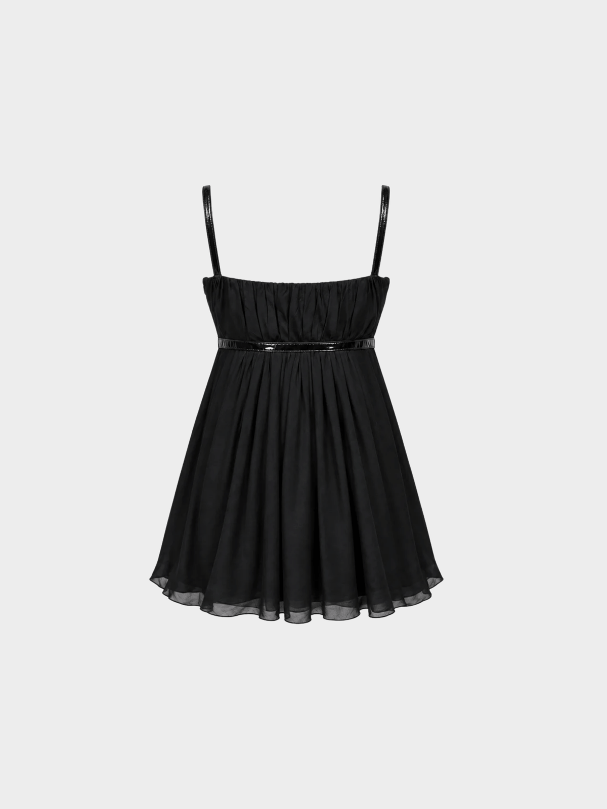 Gai Mattiolo 2000s Black Babydoll Dress