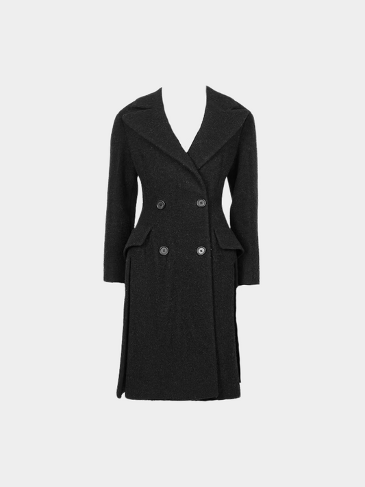 Prada FW 2009 Black Wool Coat
