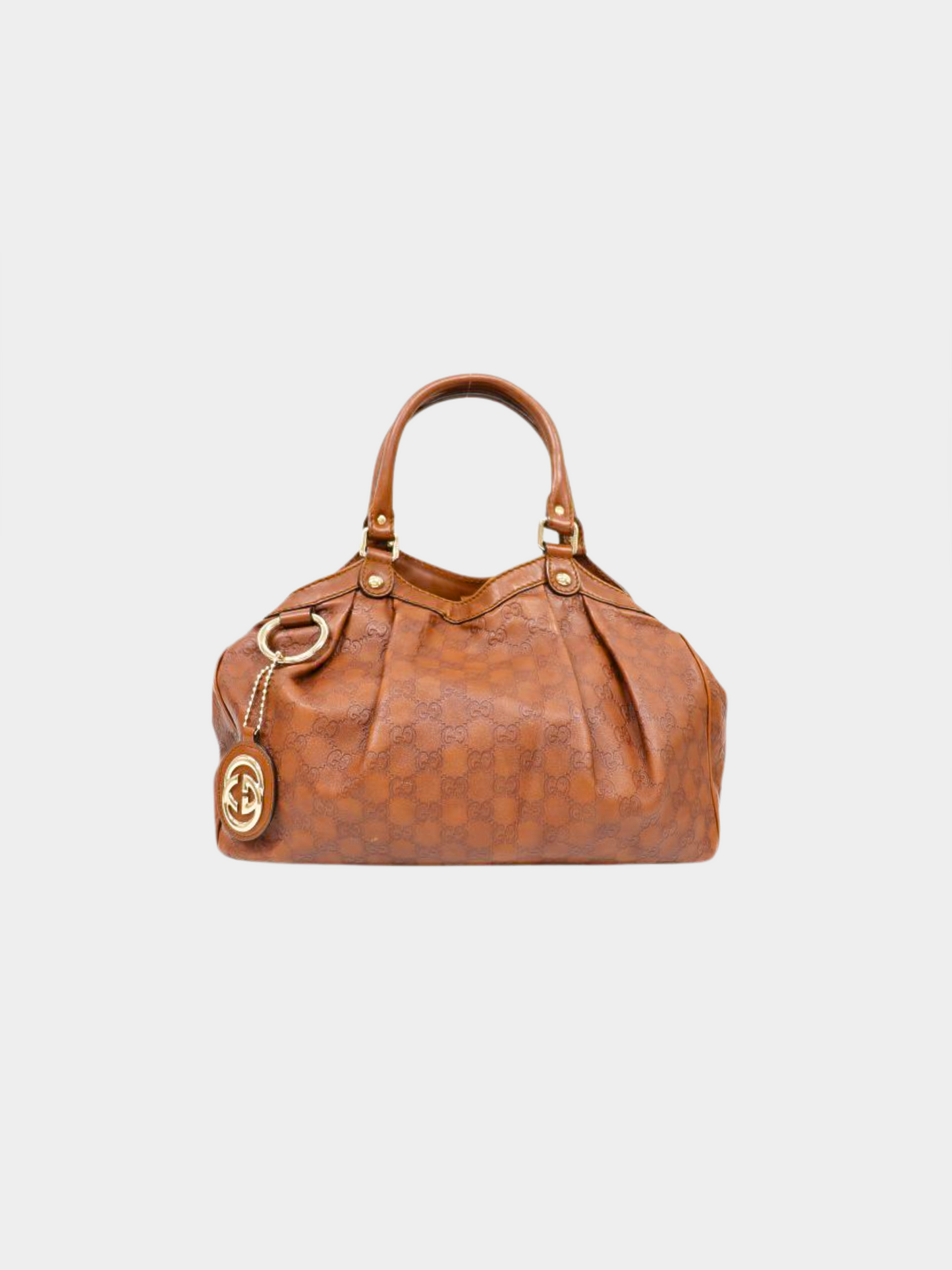 Gucci 2000s Brown Monogram Bag