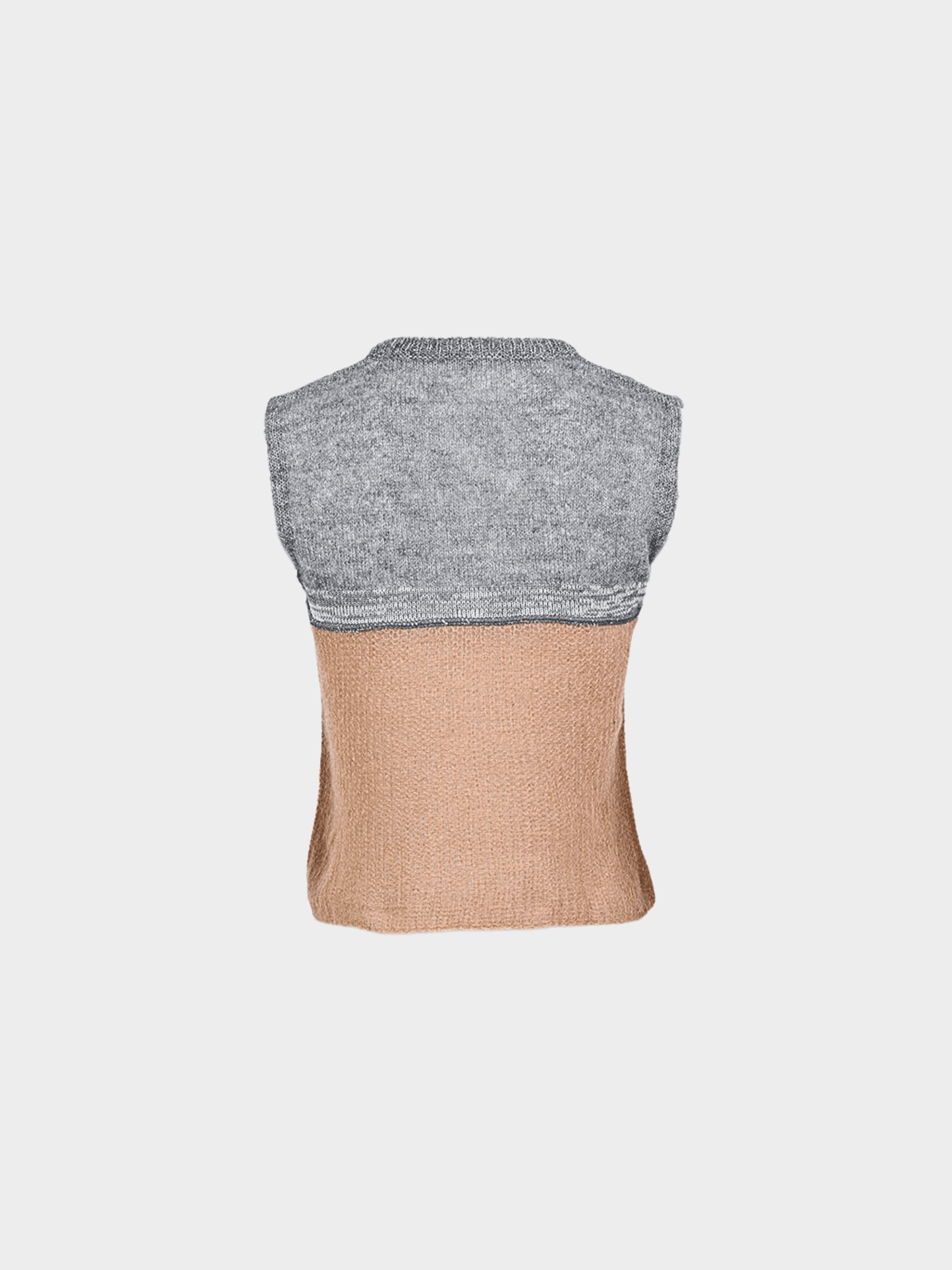 Miu Miu FW 2003 Graphic Mohair Tank Top