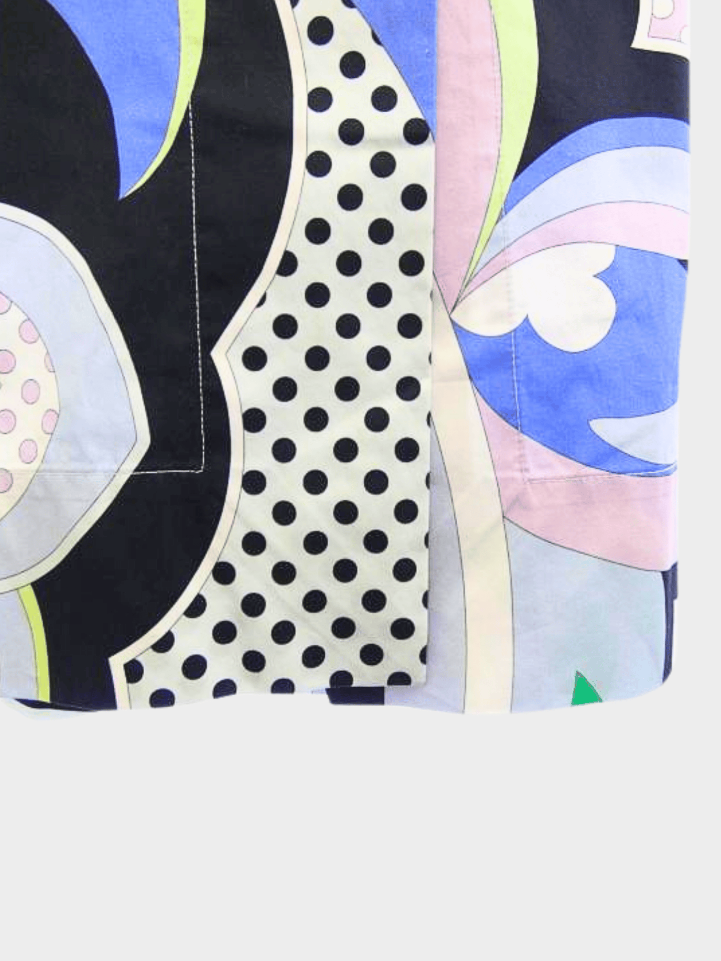Emilio Pucci 2018 Multicolour Graphic Print Midi Skirt