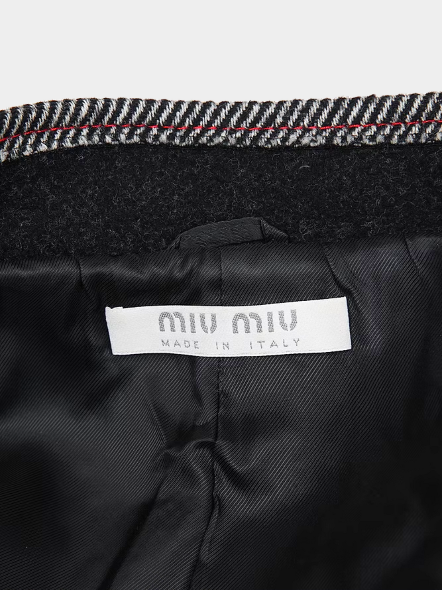 Miu Miu FW 2000 Grey Wool Blazer
