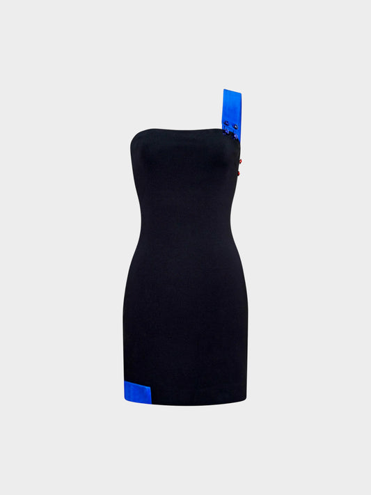 Versace SS 2016 Backless Strap Dress