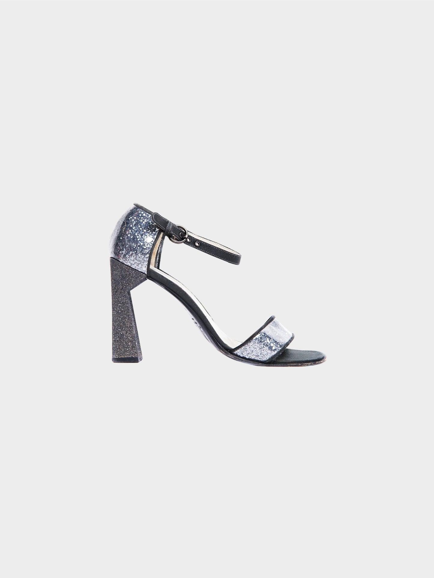 Miu Miu FW 1998 Glitter Heels