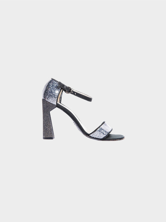 Miu Miu FW 1998 Glitter Heels