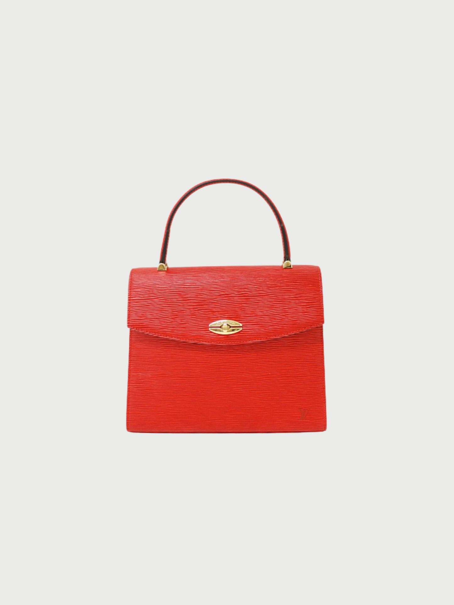 Louis Vuitton 1994 Castilian Red Epi Leather Marzelb Shoulder Bag