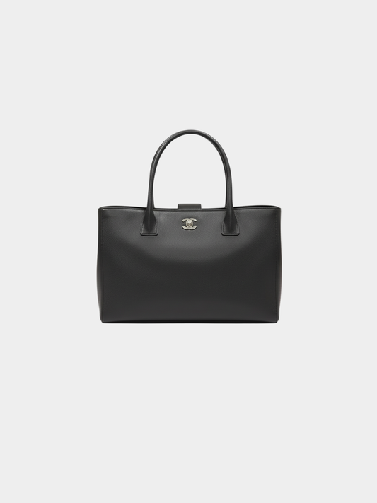 Chanel 2000s Black Executive Tote
