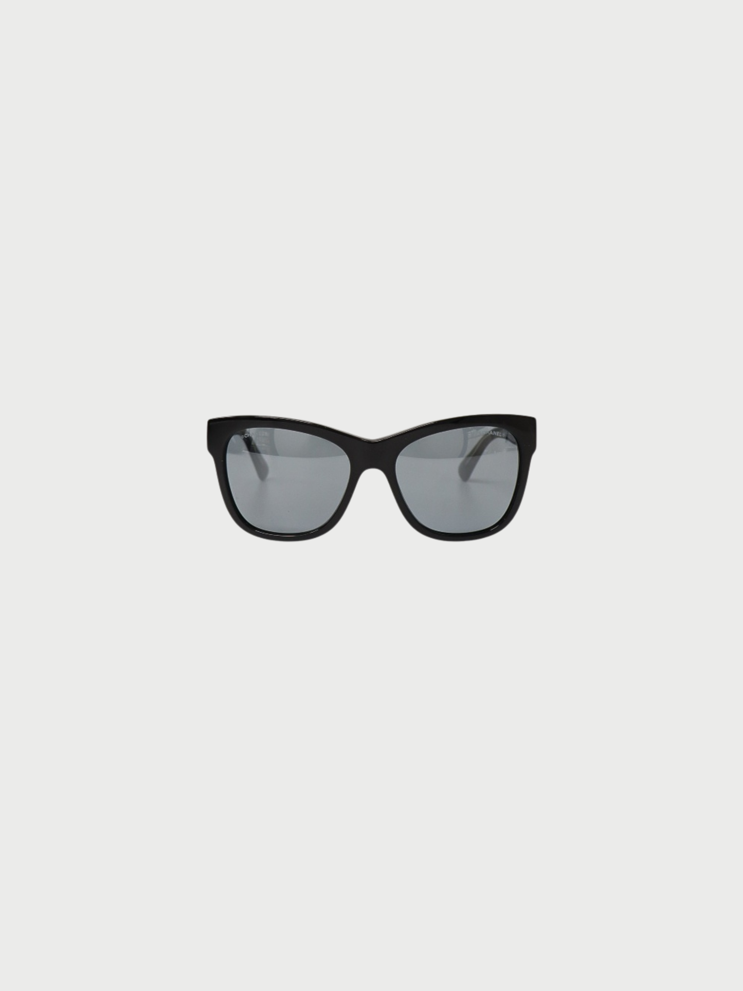 Chanel 2000s Black COCO Sunglasses