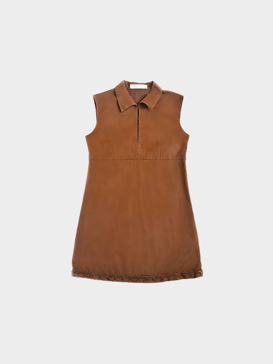 Miu Miu SS 1999 Brown Polo Dress
