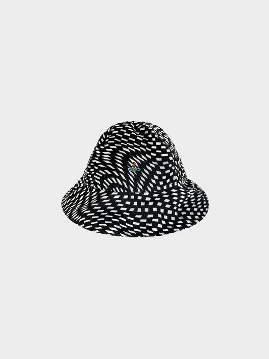 Vivienne Westwood 1990s Op Art Bucket Hat