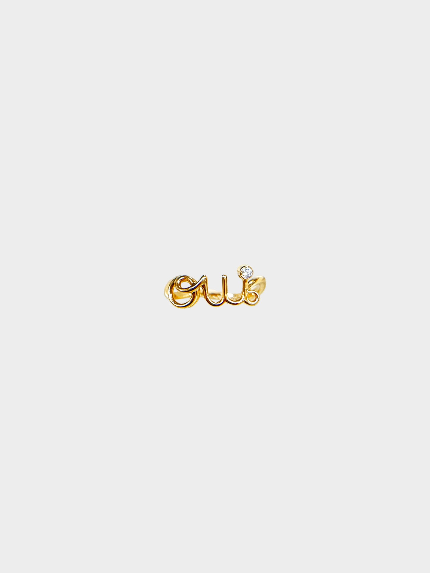 Christian Dior 2020s Gold Dioramour Ring
