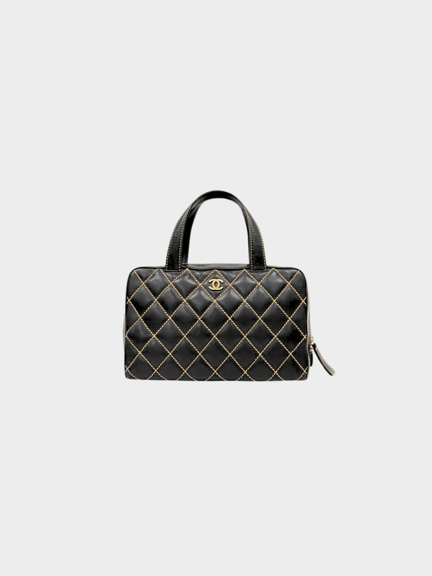 Chanel 2001 Black Wild Stitch Bag