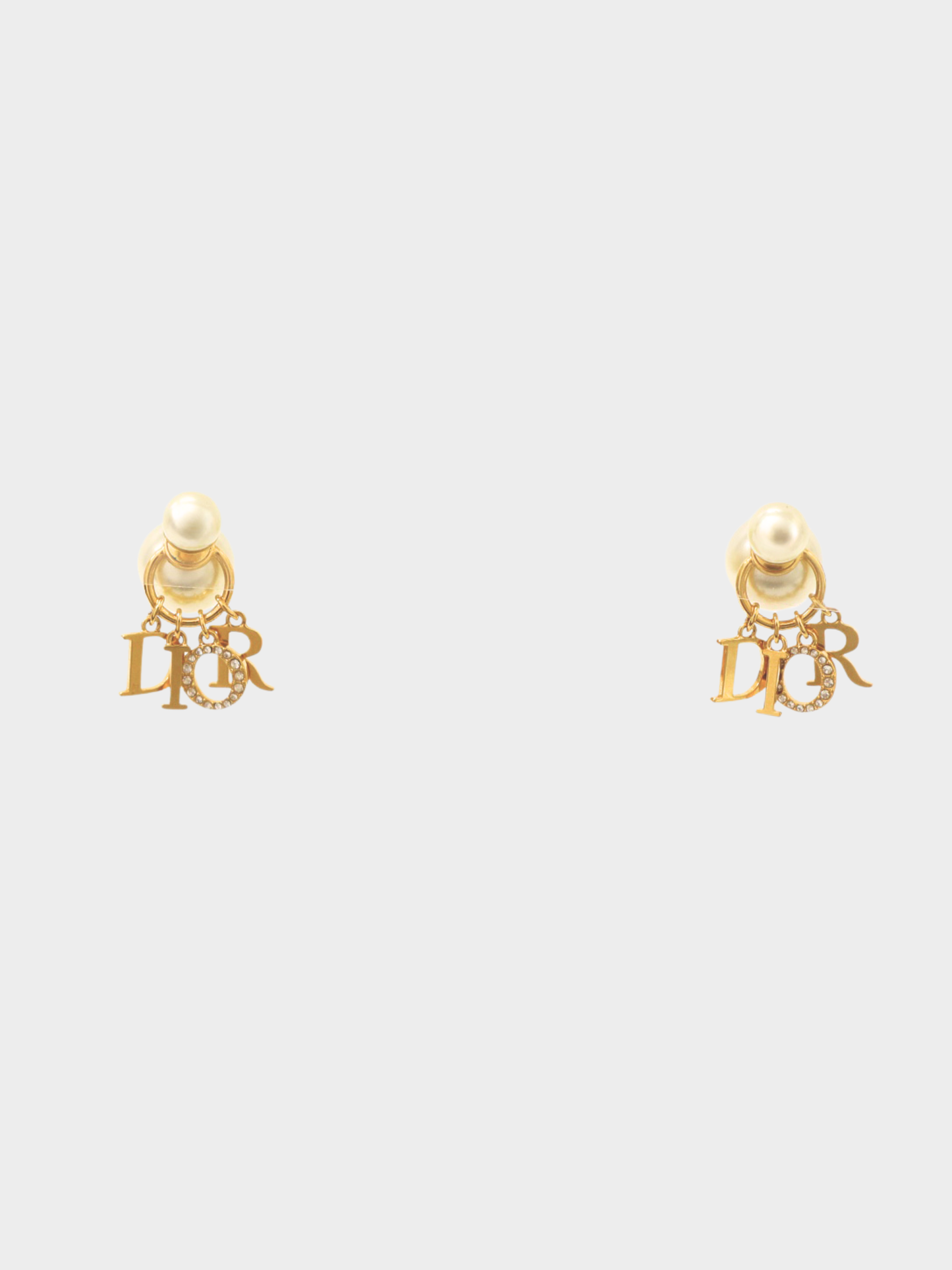 Christian Dior 2020s Gold Plated Metal Tribales Earrings