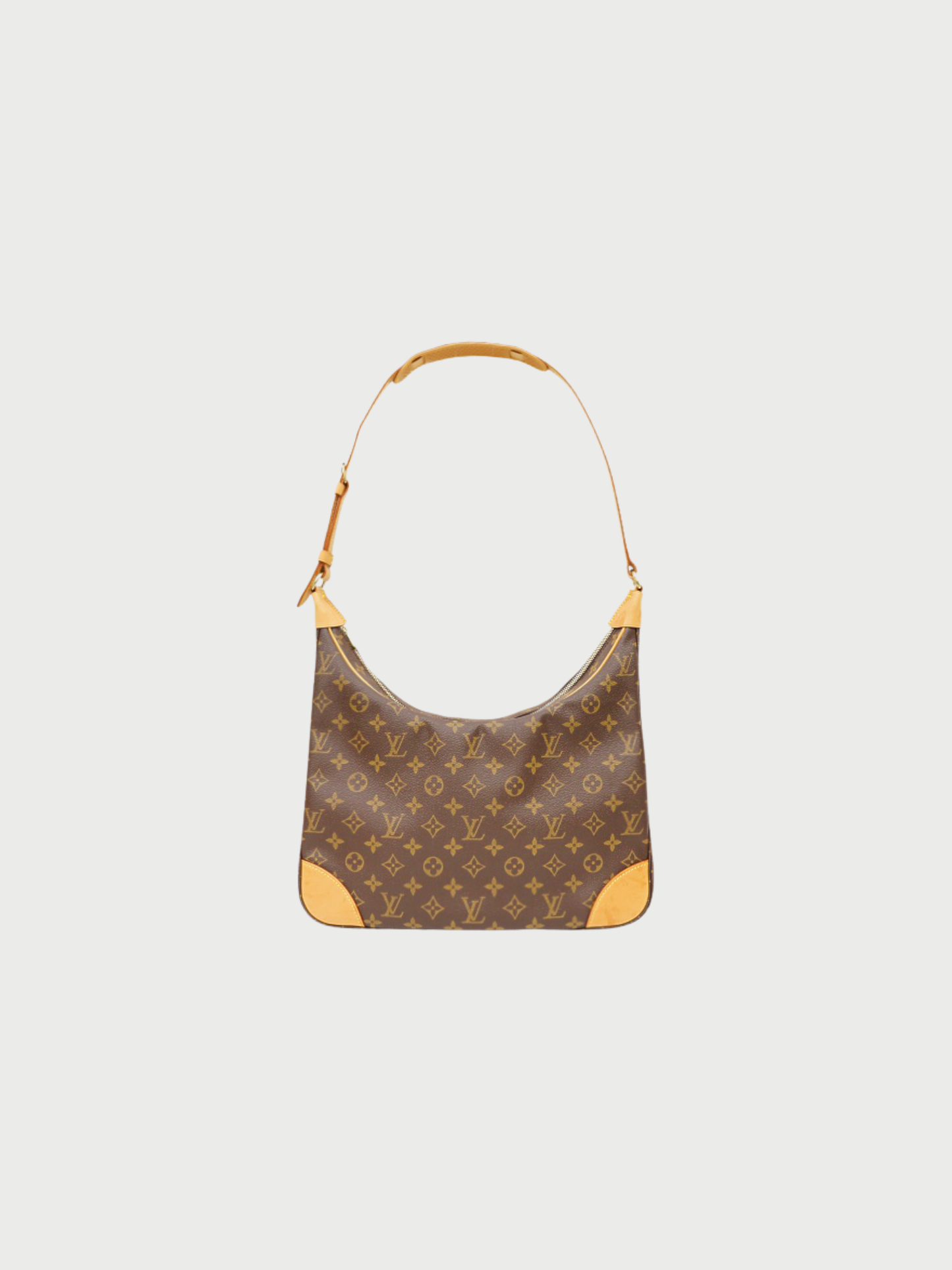 Louis Vuitton 2000 Brown Monogram PVC Leather Boulogne 30 Bag
