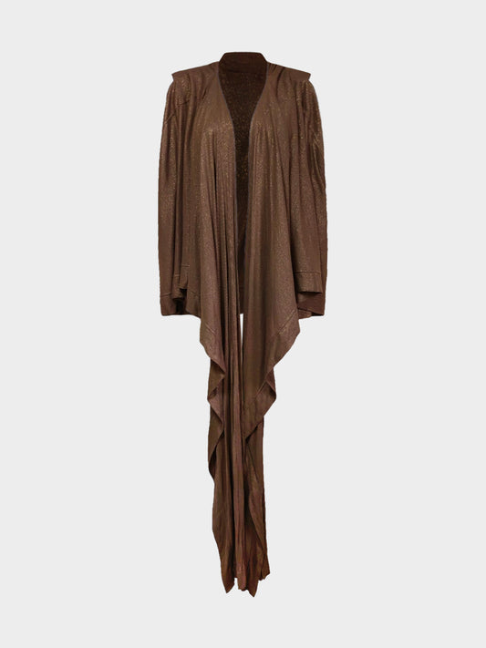 Vivienne Westwood Red Label 2000s Brown Glitter Blazer