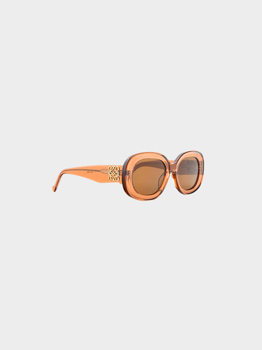 Loewe 2020s Blush Acetate Anagram Sunglasses