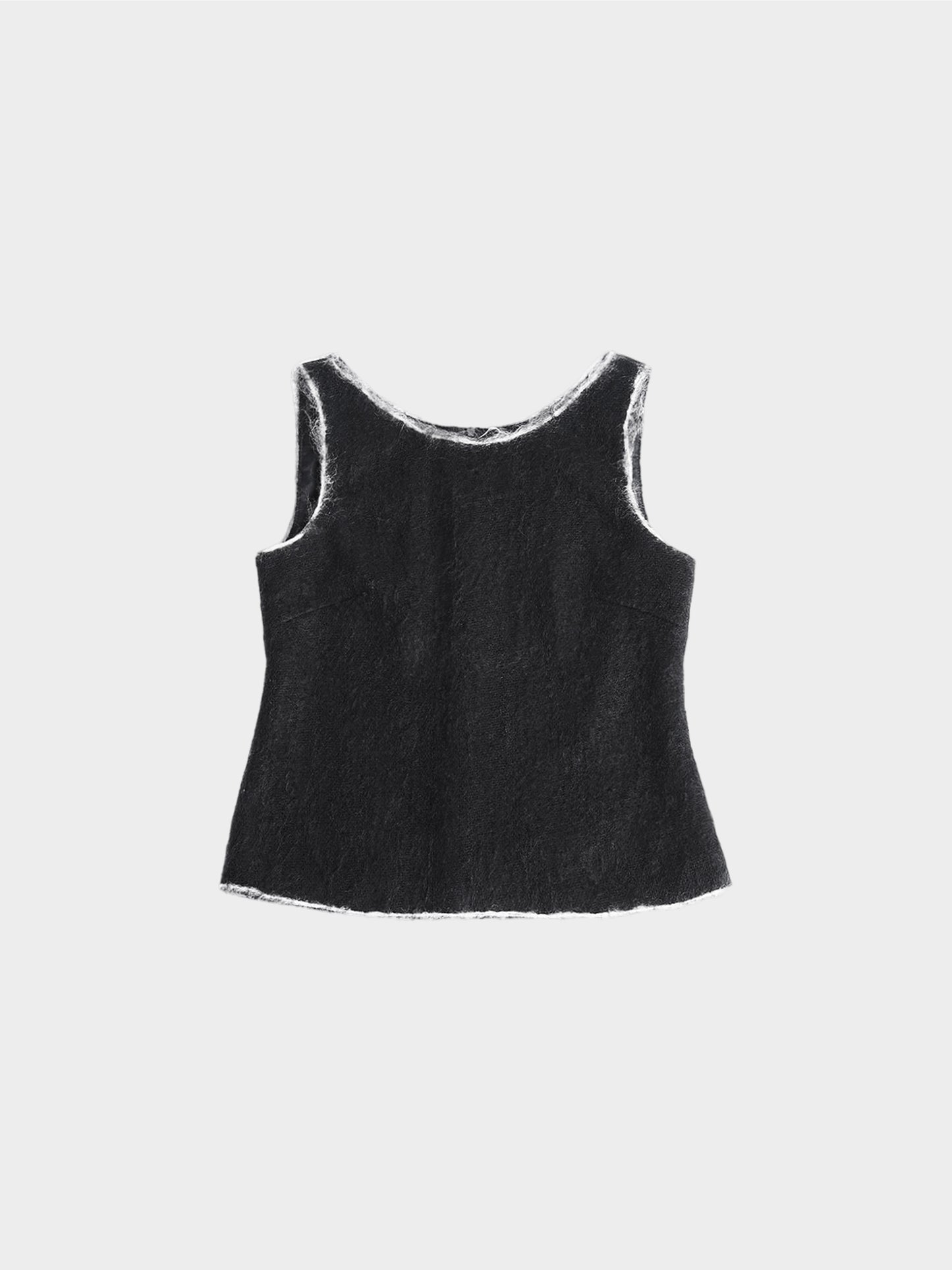 Prada FW 1998 Mohair Sleeveless Top