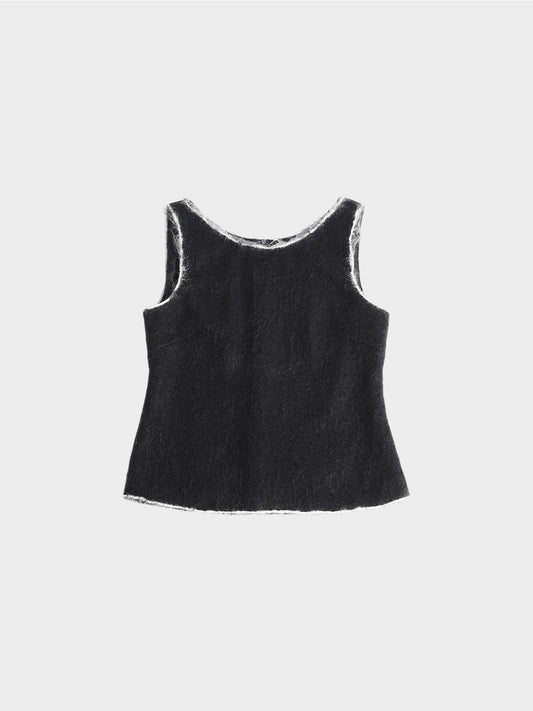 Prada FW 1998 Mohair Sleeveless Top