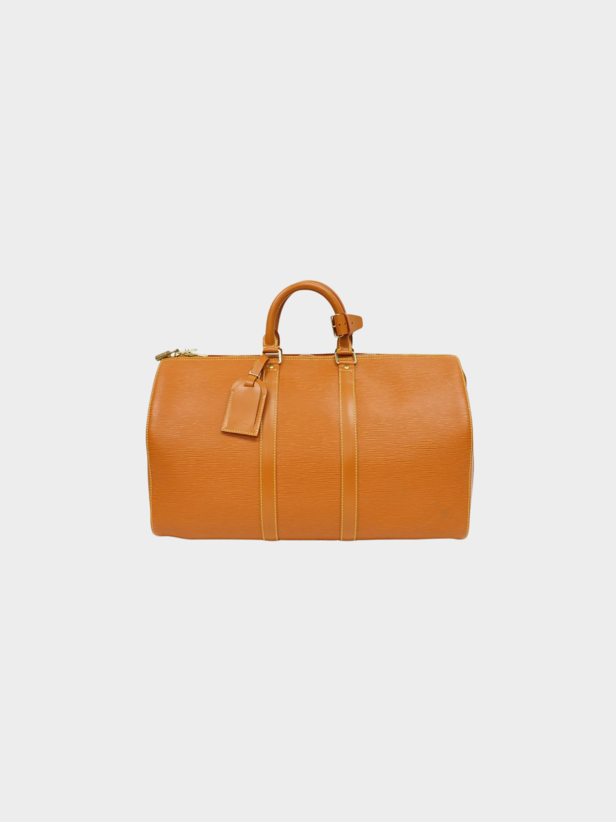 Louis Vuitton 1999 Zipangu Gold Epi Leather Keepall 45