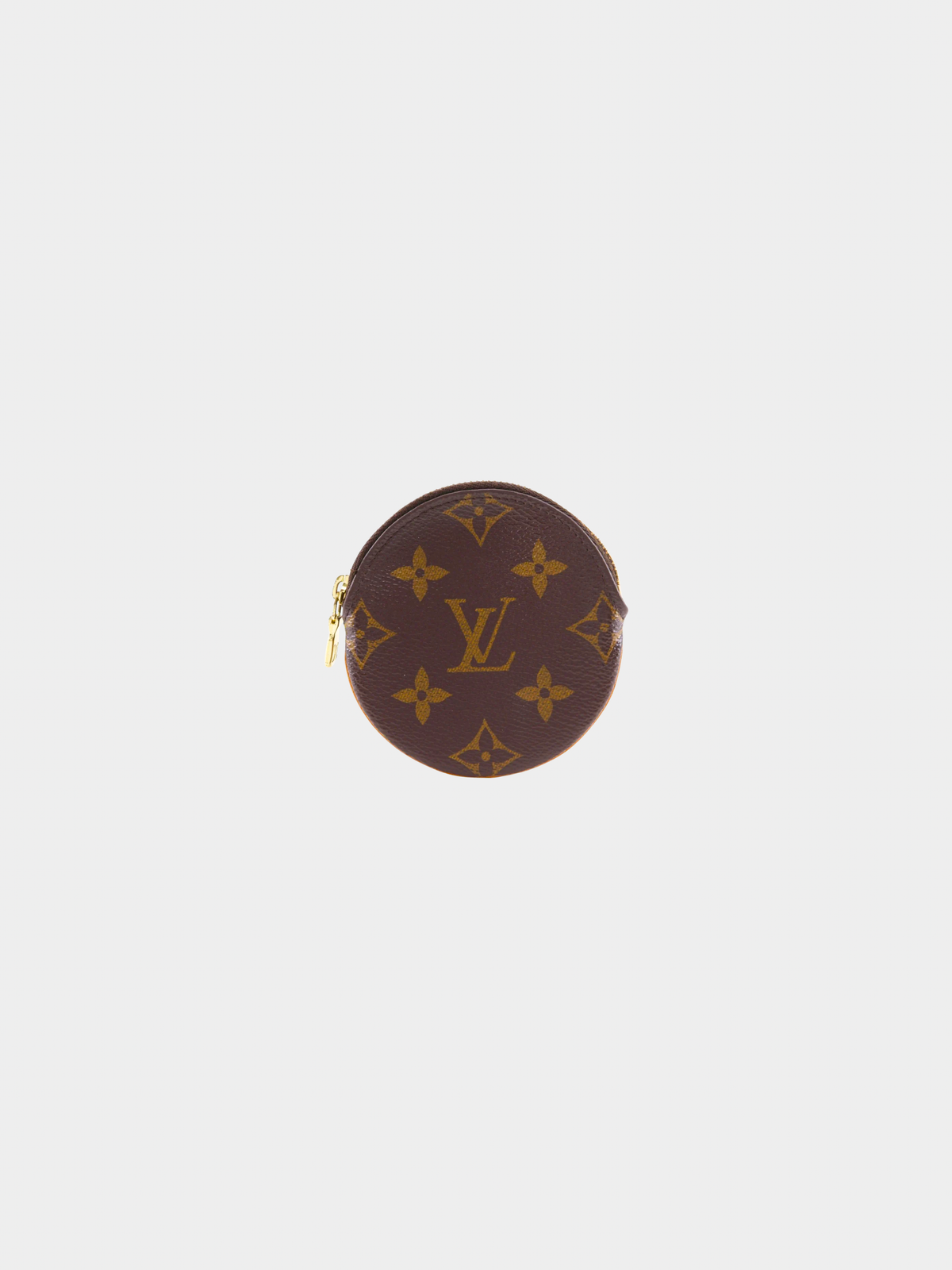Louis Vuitton 2017 Brown Monogram Porto Monnaie Ron Coin Purse