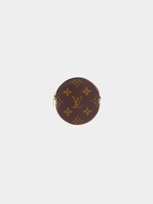Louis Vuitton 2017 Brown Monogram Porto Monnaie Ron Coin Purse