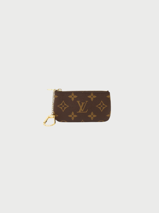 Louis Vuitton 2023 Brown Monogram PVC Leather Pochette Clés
