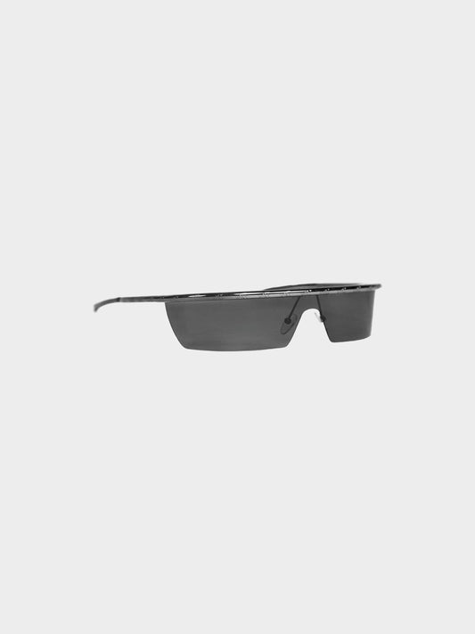 Christian Dior 2000s Black Iroquoi Sunglasses
