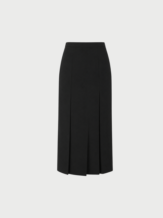 Comme des Garçons 1988 Black Wool Skirt
