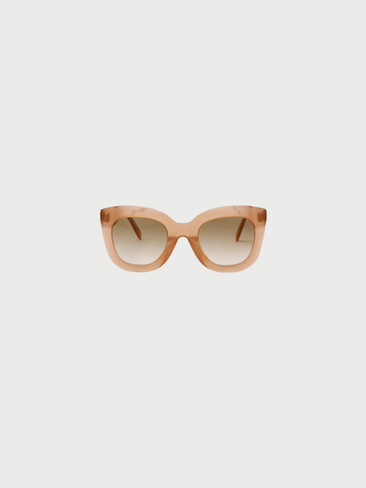 Celine 2020s Clear Brown Plastic Sunglasses
