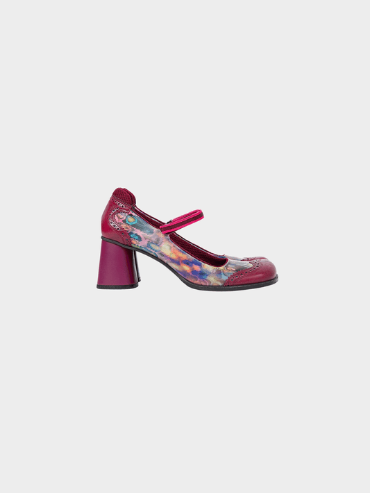 Miu Miu FW 1999 Multicoloured Leather Hologram Heels