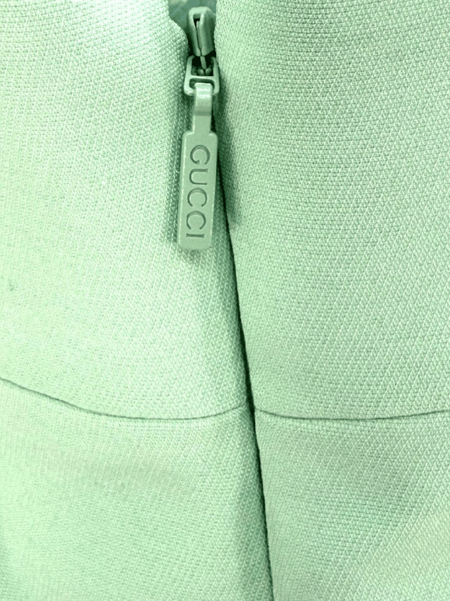 Gucci 2020 Mint Green Sweetheart Short Dress