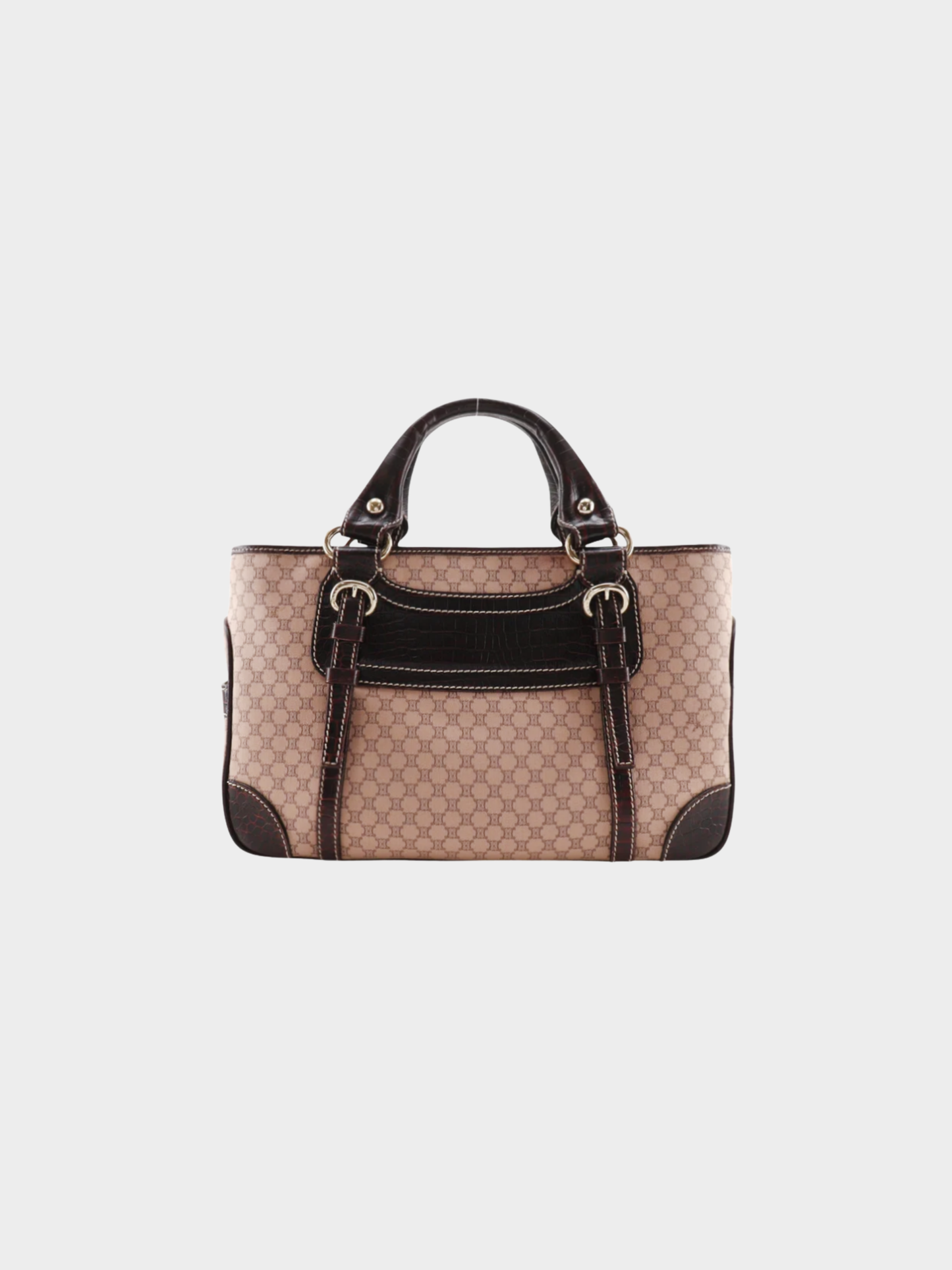 Celine 2000s Brown Boogie Bag Handbag