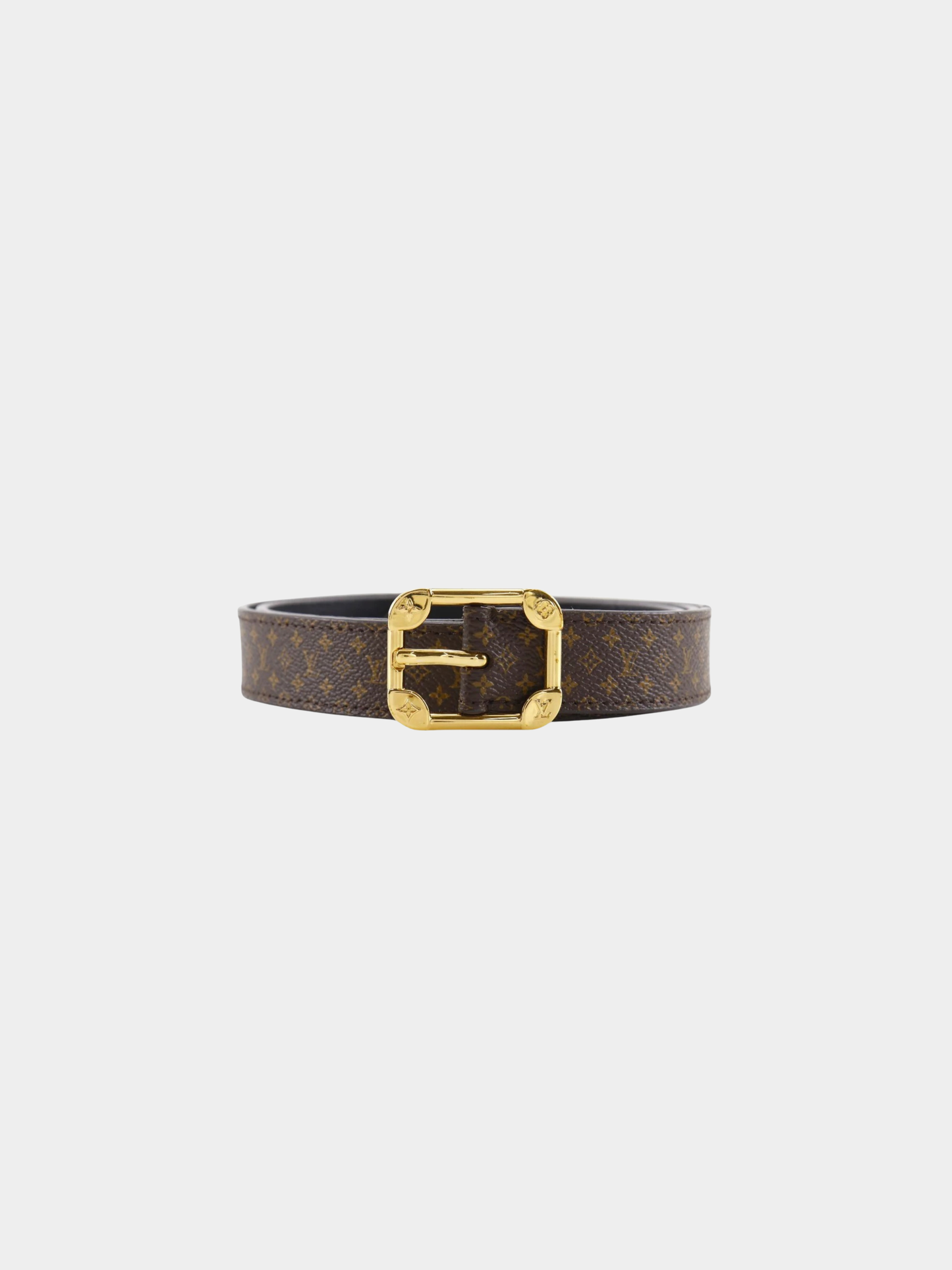 Louis Vuitton 2018 Brown Monogram Canvas Ceinture Maltier Unisex Belt