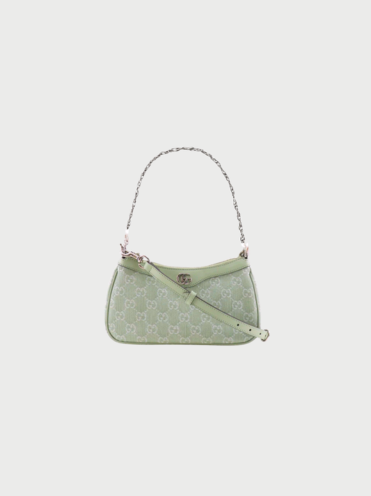 Gucci 2020s Pale Green GG Canvas Ophidia 3Way Shoulder Bag
