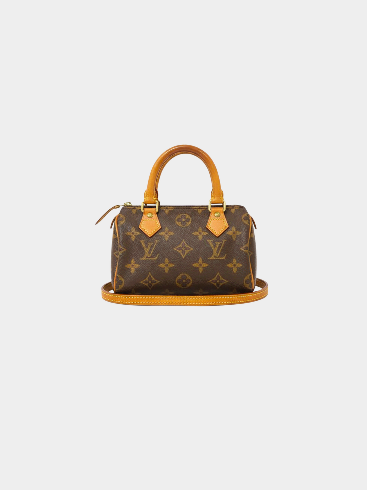 Louis Vuitton 2000s Brown Monogram PVC Mini Speedy Bag