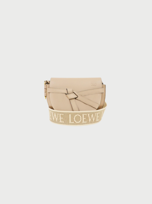 Loewe 2010s Beige Leather Gate Dual Bag