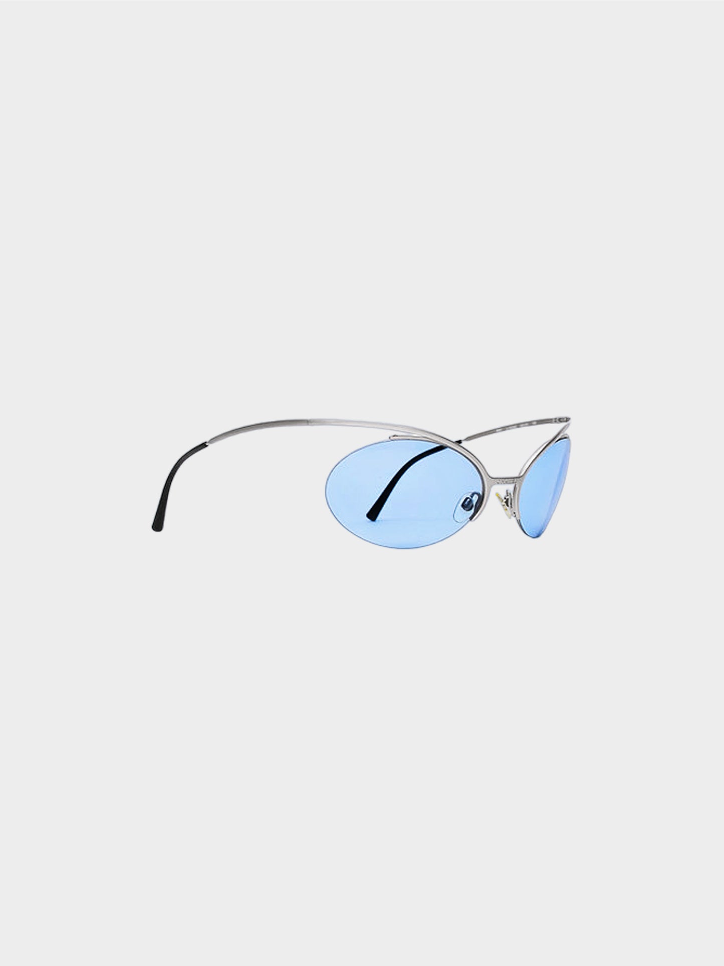 Chanel by Karl Lagerfeld SS 2000 Iconic Futuristic Sunglasses