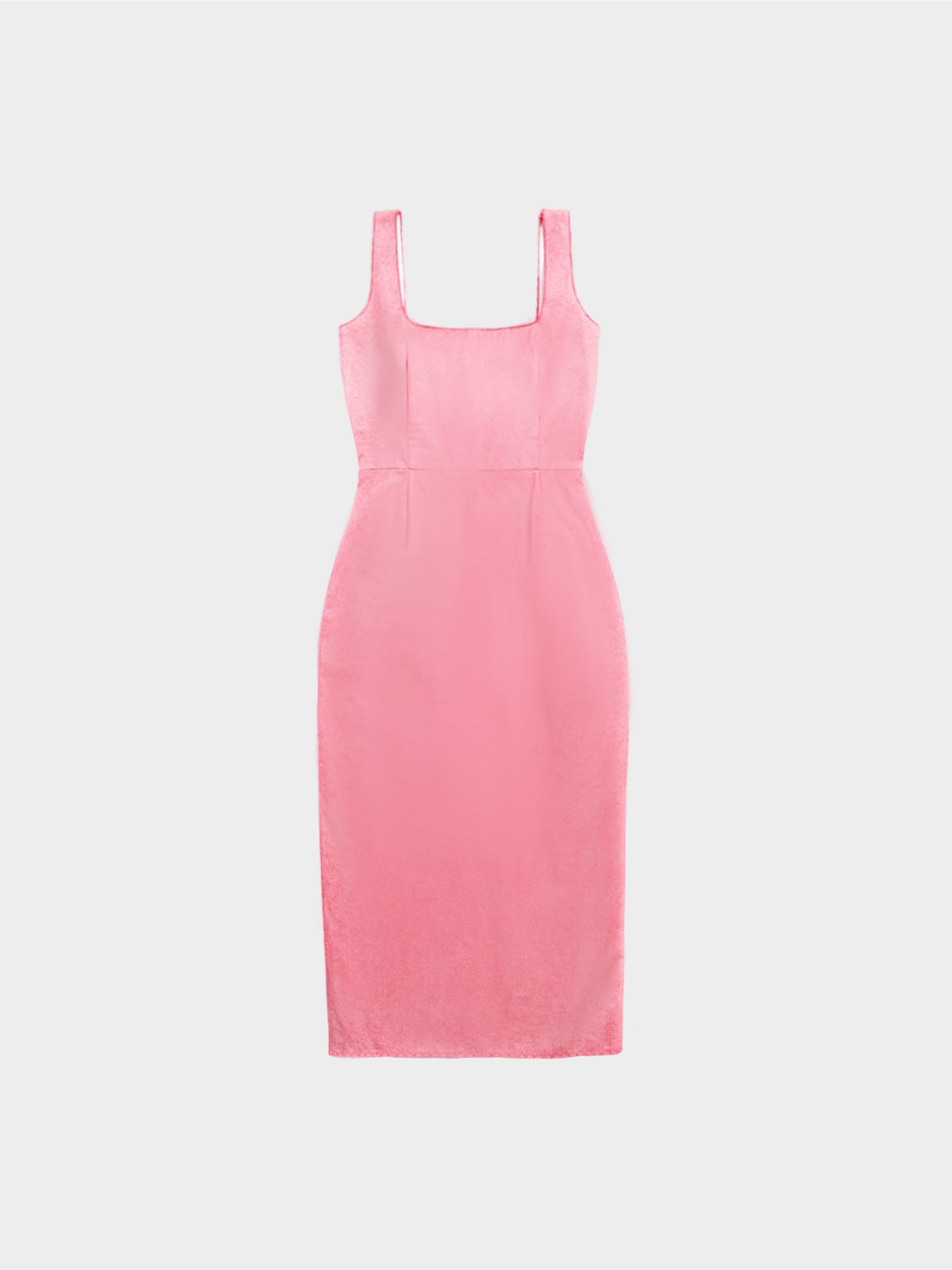 Miu Miu SS 1998 Pink Square Neck Dress