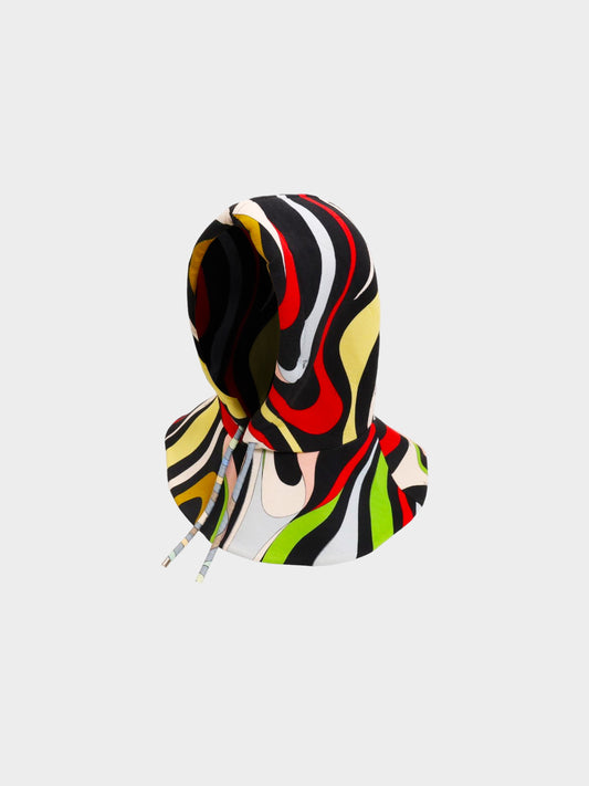 Emilio Pucci 2020s Rare Marmo All-over Print Pullover Hood