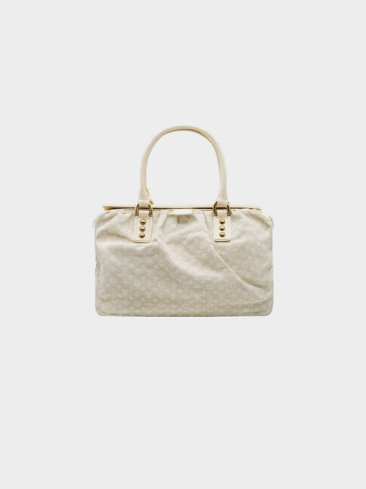 Louis Vuitton FW 2005 Biege Monogram Trapeze Handbag