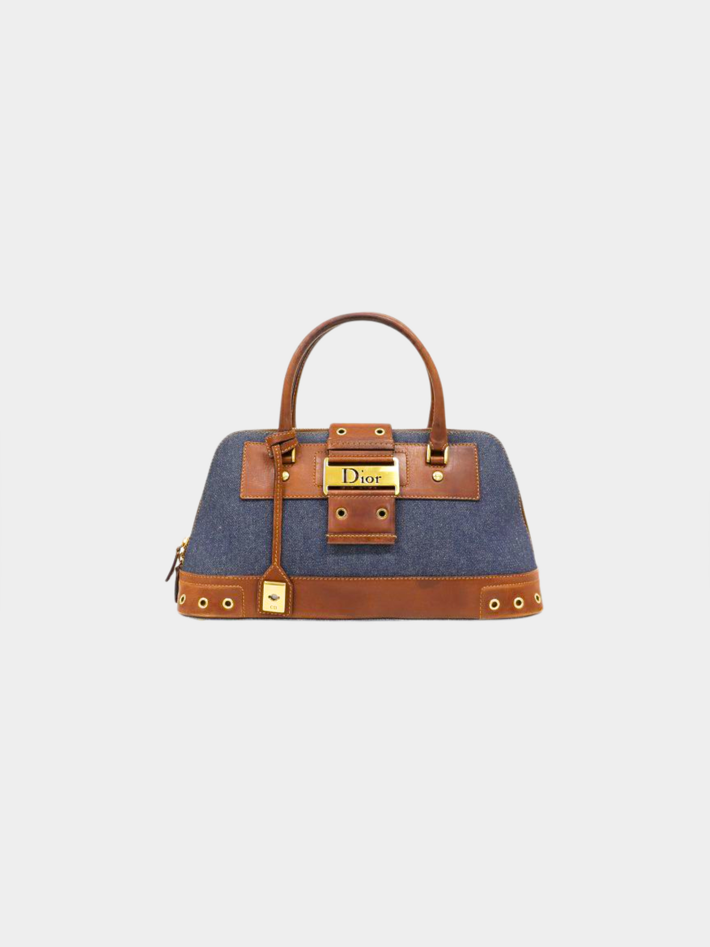 Christian Dior 1990s Denim Street Chic Uptown bag