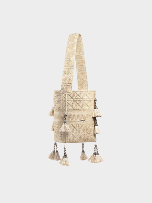 Christian Dior 2020 Beige D-Bubble Bucket Bag